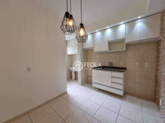 Apartamento com 2 dormitórios à venda, 60 m² por R$ 225.000,00 - Parque Fabrício - Nova Odessa/SP