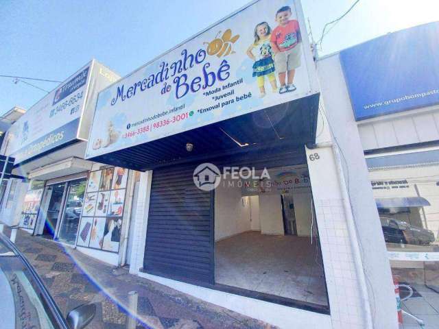 Salão para alugar, 40 m² por R$ 1.808,00/mês - Centro - Nova Odessa/SP