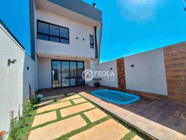 Casa com 3 dormitórios à venda, 194 m² por R$ 750.000,00 - Jardim Boer II - Americana/SP