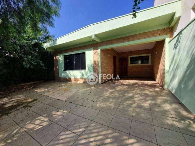 Casa com 4 dormitórios para alugar, 168 m² por R$ 3.320,78/mês - Jardim São Paulo - Americana/SP