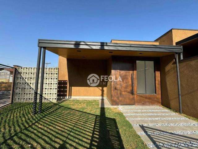 Casa com 3 dormitórios à venda, 86 m² por R$ 580.000 - Parque Fabrício - Nova Odessa/SP