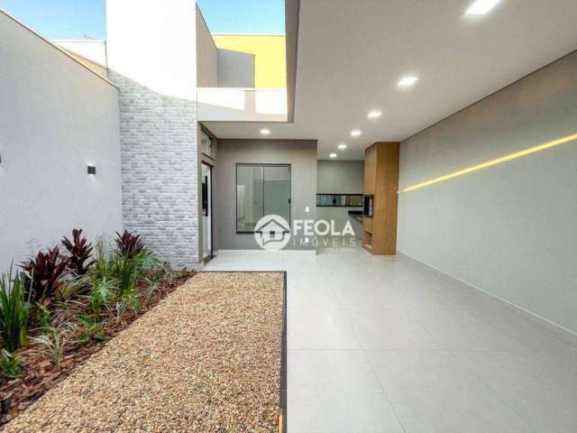 Casa com 3 dormitórios à venda, 124 m² por R$ 780.000,00 - Jardim Terramérica I - Americana/SP