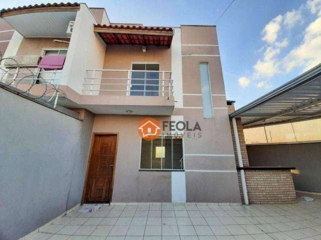 Casa com 2 dormitórios para alugar, 76 m² por R$ 1.650,00/mês - Vila Santa Maria - Americana/SP