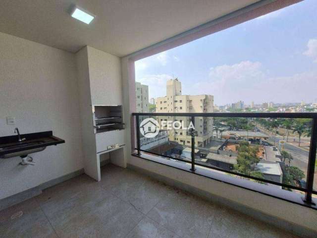 Apartamento com 3 dormitórios para alugar, 80 m² por R$ 3.390,05/mês - Vila Frezzarim - Americana/SP