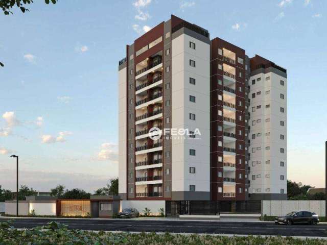 Apartamento com 3 dormitórios à venda, 81 m² por R$ 483.926,96 - Vila Frezzarim - Americana/SP