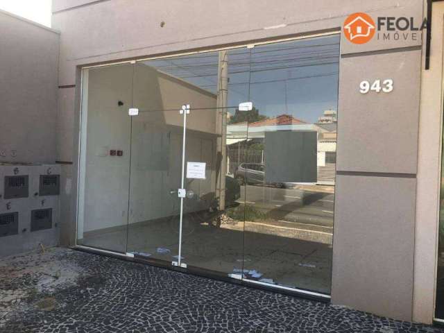 Salão para alugar, 54 m² por R$ 1.663,00/mês - Conserva - Americana/SP