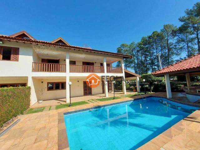 Casa com 4 dormitórios para alugar, 530 m² por R$ 7.677,00/mês - Iate Clube de Campinas - Americana/SP