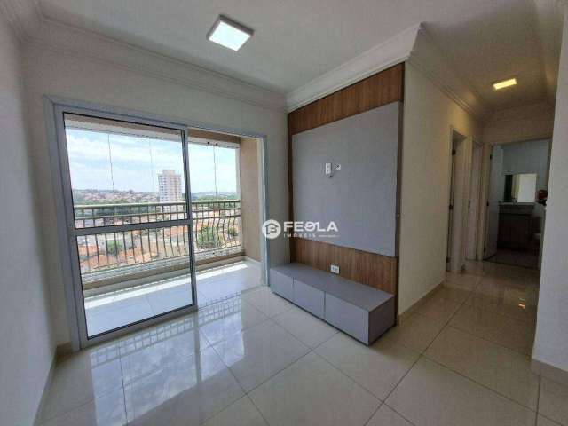 Apartamento com 3 dormitórios para alugar, 75 m² por R$ 3.487,00/mês - Vila Santa Catarina - Americana/SP