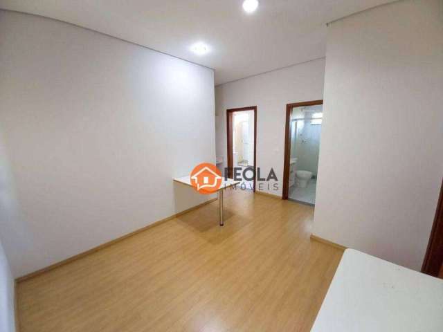 Apartamento com 1 dormitório para alugar, 54 m² por R$ 1.365,00/mês - Vila Rehder - Americana/SP