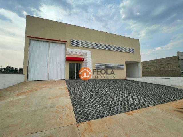 Salão para alugar, 820 m² por R$ 12.850,00/mês - Centro Industrial e Tecnológico de Santa Bárbara D'Oeste - Santa Bárbara D'Oeste/SP