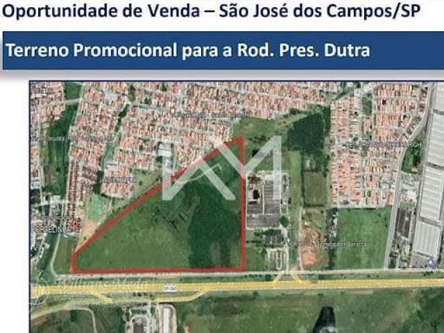 Área Industrial para venda com 283.476,00 mil metros quadrados em  São José dos Campos.