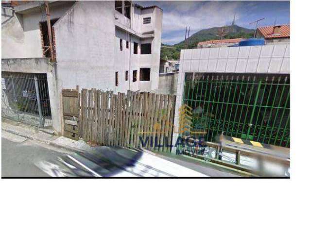 Terreno à venda, 80 m² por R$ 165.000,00 - Conjunto Habitacional Turística - São Paulo/SP