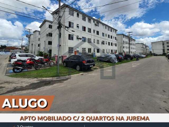 Alugo apartamento mobiliado com 2 quartos na jurema