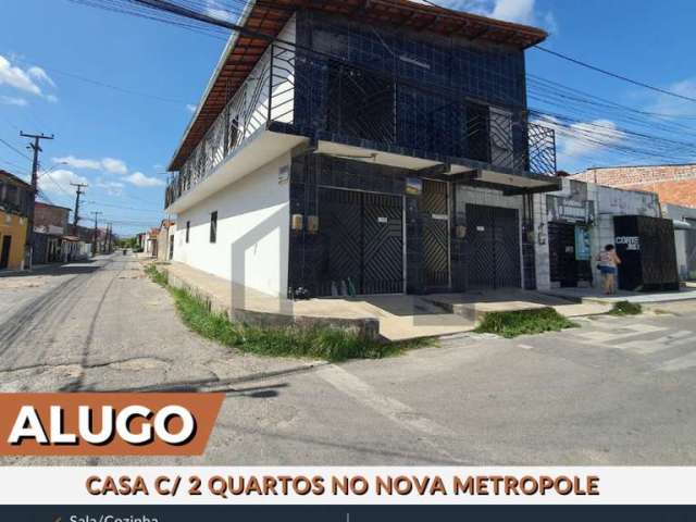 Alugo casa para fins comerciais com 2 quartos no nova metrópole.