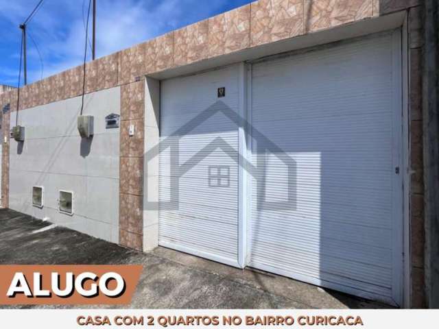 Alugo casa com 2 quartos no bairro curicaca