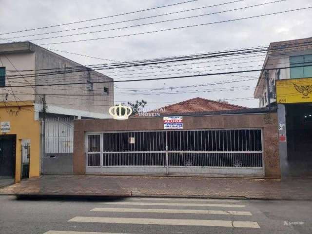 casa comercial ou para residência, localizada na Vila Matilde, na Avenida Waldemar Carlos Pereira