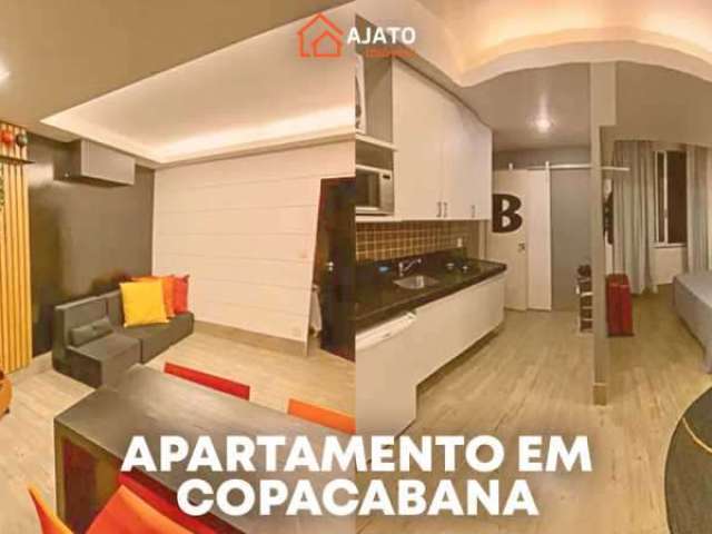 Copacabana - 2 quartos / 2 banheiros / 65m² / próximo a praia / portaria e segurança 24h