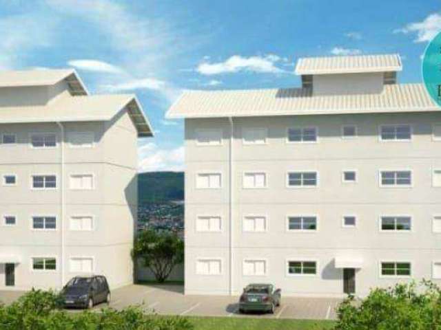 Apartamento com 2 dormitórios à venda, 60 m² por R$ 245.000,00 - Parque Residencial Maria Elmira - Caçapava/SP