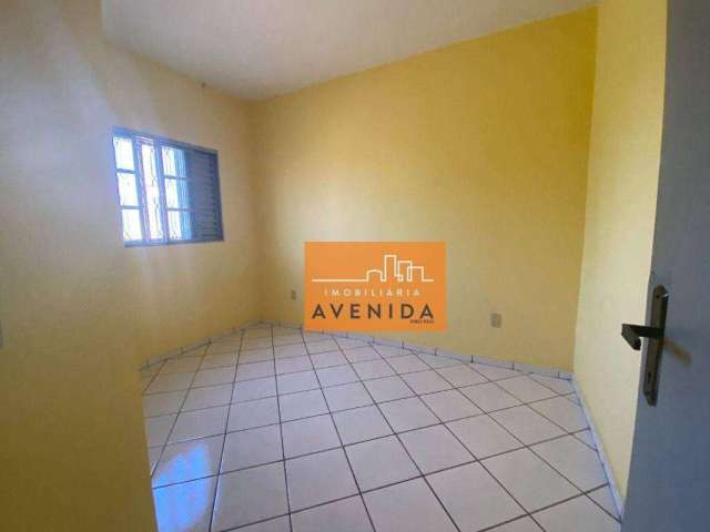 Casa com 2 dormitórios para alugar, 60 m² por R$ 1.400,00/mês - Santa Cecília - Paulínia/SP