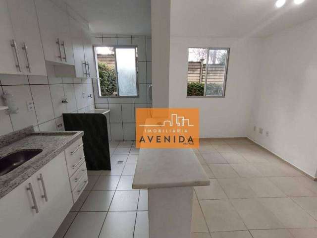 Apartamento com 2 dormitórios à venda, 47 m² por R$ 275.000,00 - Residencial Spazio Poeme - Paulínia/SP