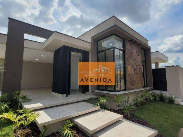 Casa com 3 dormitórios à venda, 171 m² por R$ 1.440.000 - Condomínio Yucatan - Paulínia/SP