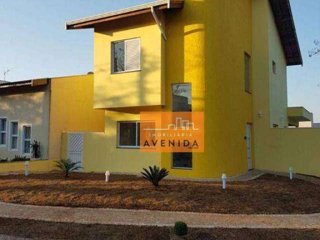 Casa com 3 dormitórios à venda, 162 m² por R$ 1.100.000 - Condomínio Campos do Conde 1 - Paulínia/SP