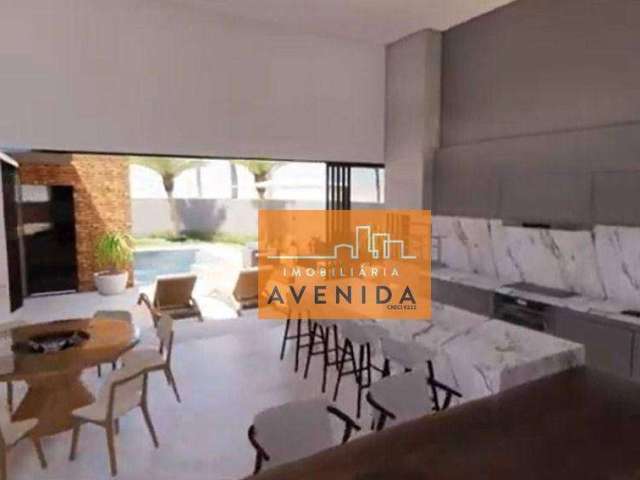 Casa com 4 suítes à venda, 254 m² por R$ 2.050.000 - Parque Brasil 500 - Paulínia/SP