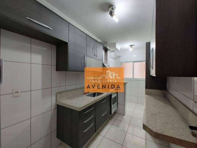 Apartamento com 3 dormitórios à venda, 76 m² por R$ 555.000,00 - Jardim America - Paulínia/SP