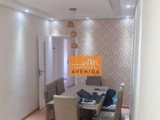 Apartamento com 3 dormitórios à venda, 91 m² por R$ 535.000 - Centro - Paulínia/SP