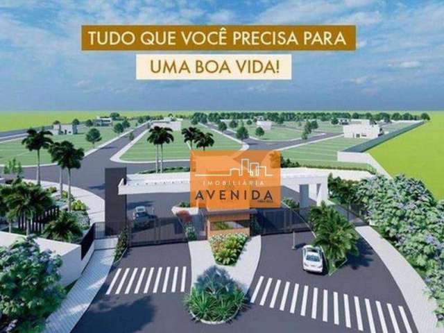 Terreno à venda, 300 m² por R$ 540.000 - Residencial Luiza - Paulínia/SP