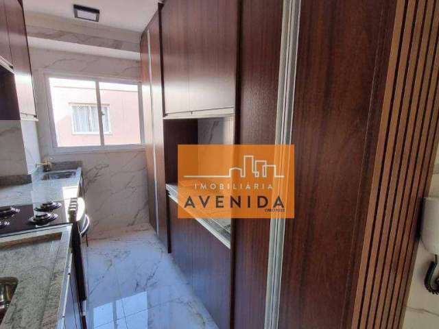 Apartamento com 2 dormitórios para alugar por R$ 4.060/mês - João Aranha - Paulínia/SP