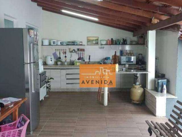 Casa com 3 dormitórios à venda, 138 m² por R$ 695.000,00 - Vila Bressani - Paulínia/SP