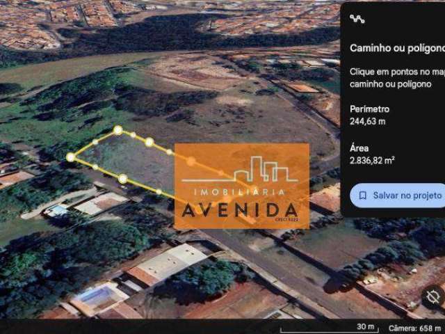 Área com 2835m² à Venda no São Domingos em Paulínia