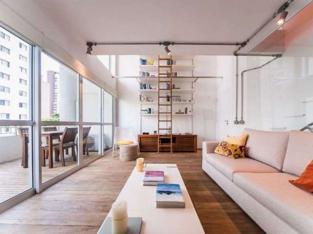 Loft com 1 dormitório à venda, 74 m² por R$ 1.850.000,00 - Moema - São Paulo/SP