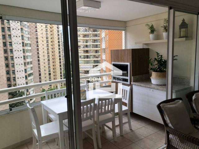 Apartamento com 4 dormitórios, 110 m² - venda por R$ 2.014.000,00 ou aluguel por R$ 10.482,00 - Moema - São Paulo/SP