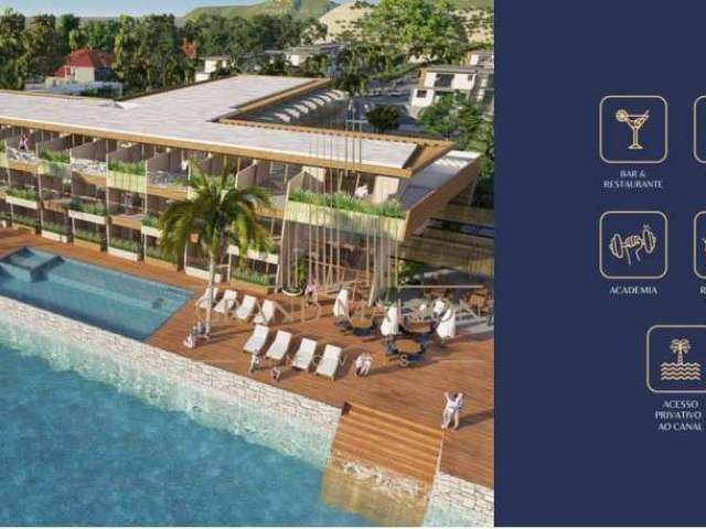 Flat com 1 quarto, 25,85 a 63,44m², à venda em Cabo Frio, Passagem