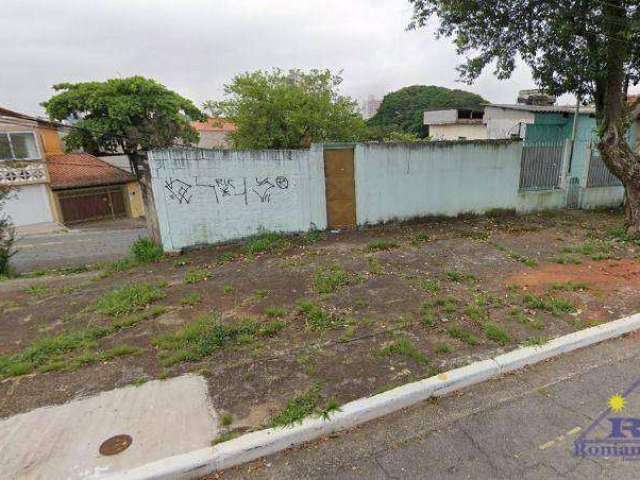 Terreno à venda, 588 m² por R$ 1.750.000,00 - Cidade Patriarca - São Paulo/SP