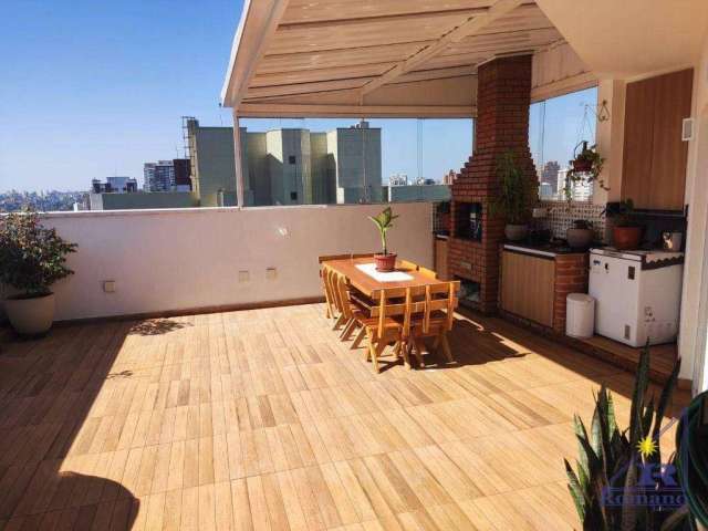 Cobertura com 3 dormitórios à venda, 131 m² por R$ 1.385.000,00 - Tatuapé - São Paulo/SP