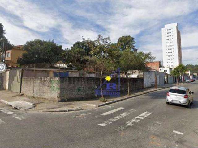 Terreno à venda, 1000 m² por R$ 2.500.000,00 - Vila Jacuí - São Paulo/SP