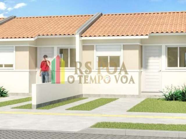 Casa em condomínio fechado com 1 quarto à venda na Rua Afonso Arinos, 1163, Morada do Vale II, Gravataí por R$ 167.500