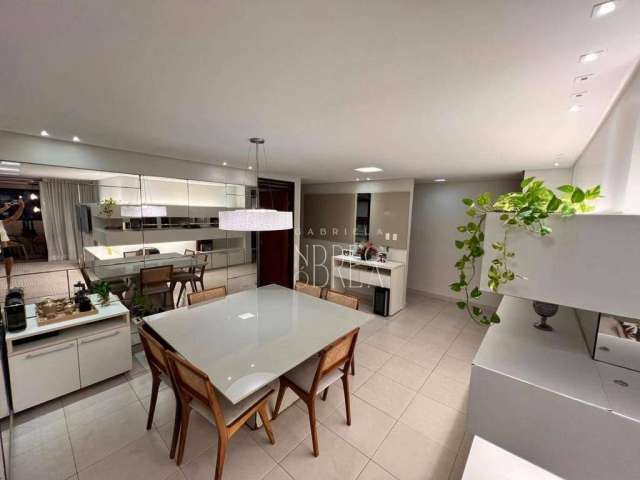 Apartamento com 4 dormitórios, sendo 2 suítes à venda, 160 m² por R$ 890.000 - Aeroclube - João Pessoa/PB