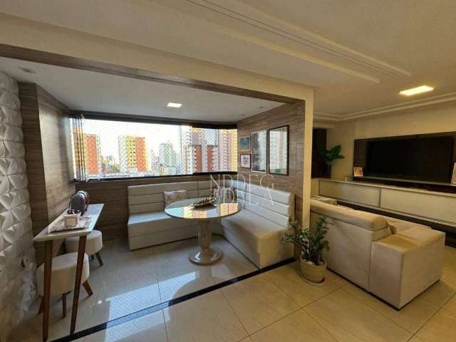 Apartamento com 2 suítes à venda, 150 m² por R$ 950.000 - Jardim Oceania - João Pessoa/PB  - PORTEIRA FECHADA