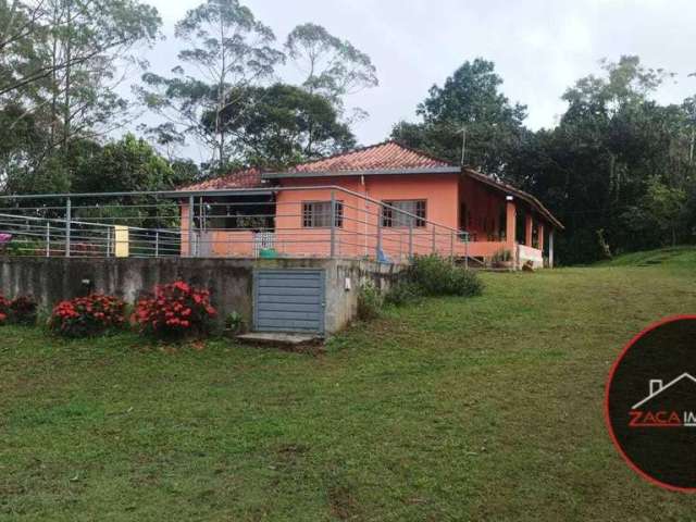 Chácara com 2 dormitórios à venda, 4800 m² por R$ 636.000,00 - Taiacupeba - Mogi das Cruzes/SP