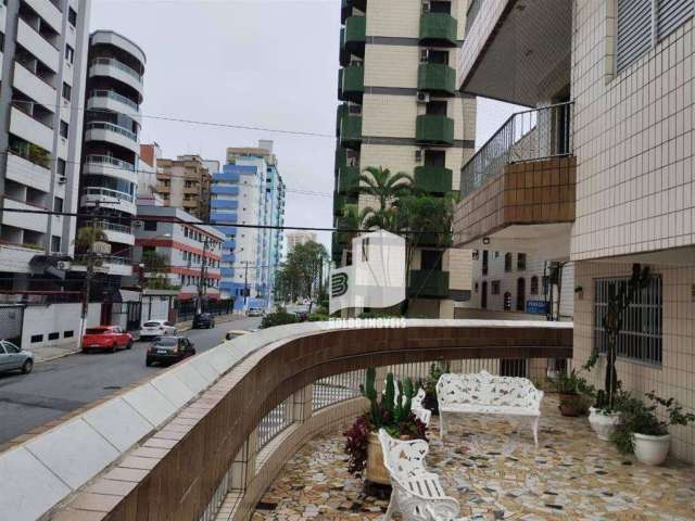 Apartamento com 2 dormitórios à venda, 95 m² por R$ 500.000,00 - Vila Guilhermina - Praia Grande/SP