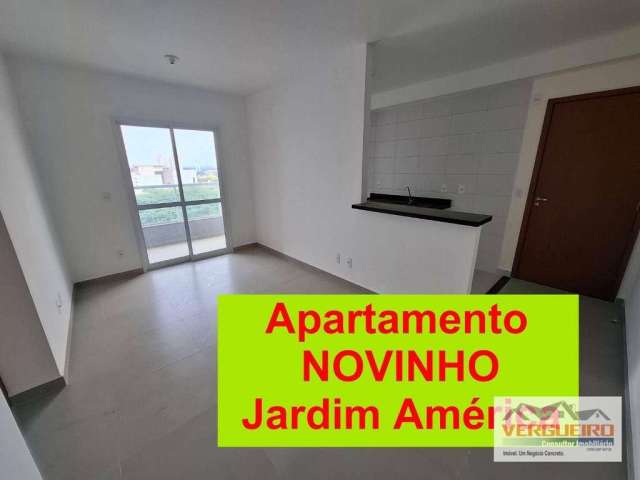 Apartamento novo 2 dormitórios (1 suíte), varanda gourmet - Jardim América perto Shopping Oriente