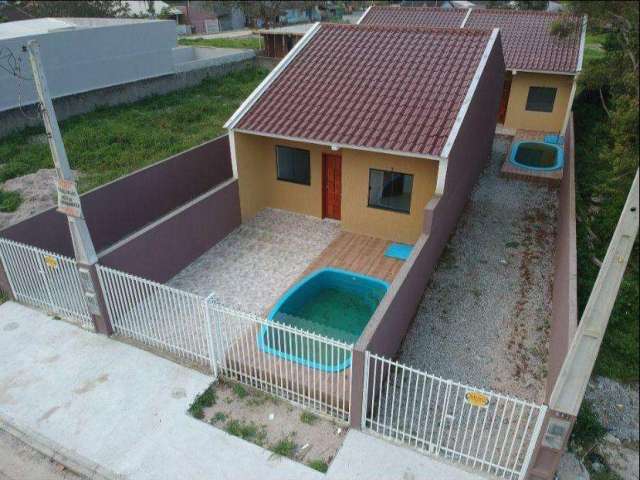 Casa para Venda em Matinhos, Balneário Guaciara, 2 dormitórios, 2 banheiros, 1 vaga