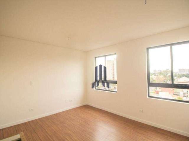 Apartamento com 1 dormitório para alugar, 31 m² por R$ 2.170,00/mês - Novo Mundo - Curitiba/PR