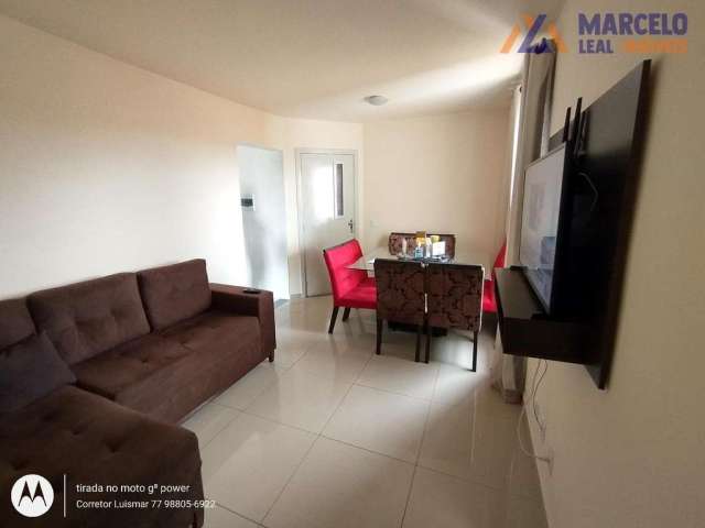 Vendo apartamento cond fechado, 3º andar 2 quartos sendo 1 suite no Boa Vista em Vitória da Conquista: 51,91m², por R$169.900,00.