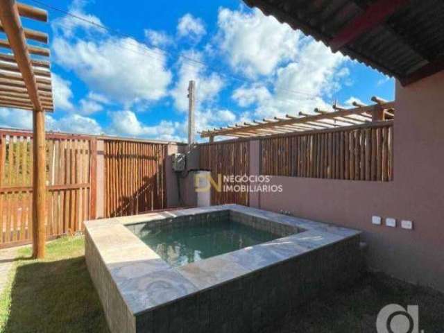 Casa com 2 dormitórios à venda, 70 m² por R$ 320.000,00 - Centro - São Miguel do Gostoso/RN