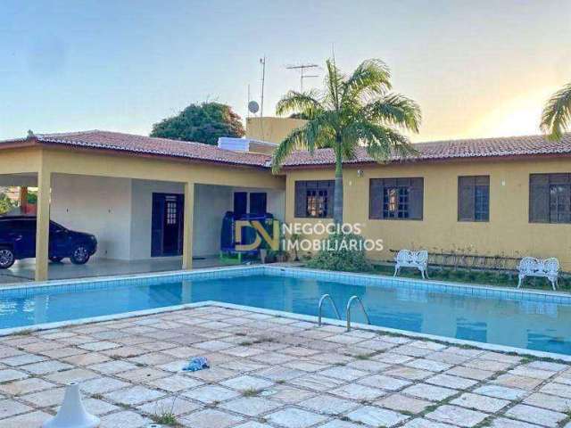 Casa com 5 dormitórios para alugar, 587 m² por R$ 280,04/ano - Pitimbu - Natal/RN